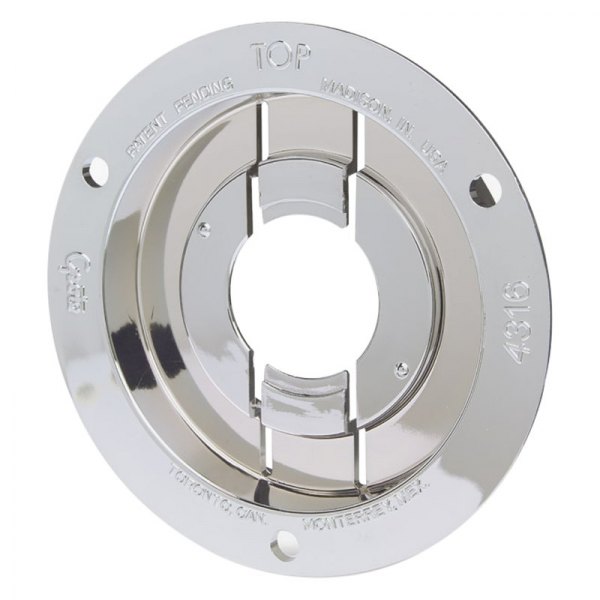 Grote® - Theft Resistant Mounting Flange and Pigtail Retention Cap for 2 1/2" Round Lamps