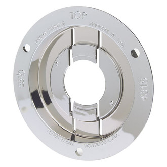Grote® 43163 - Theft-Resistant Screw/Twist-in Mount Mounting Flange and Pigtail Retention Cap for 2.5" LED and Incandescent Round Lights