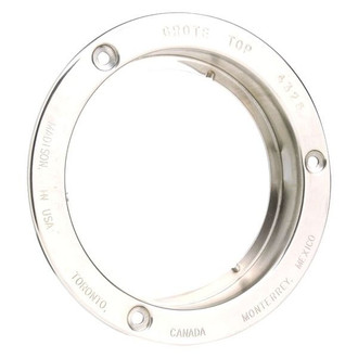Grote® - Theft-Resistant Screw Mount Flange for For 4" Round Lights
