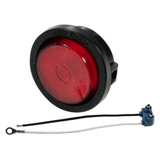 Grote® 45042 - 2.5" Red Round Grommet Mount Clearance Marker Light Kit