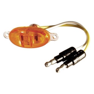 Grote® - MicroNova™ Yellow Screw Mount LED Clearance Marker Light