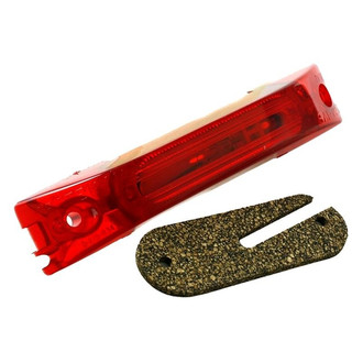Grote® - Turtleback™ Thin-Line Red Screw Mount Clearance Marker Light