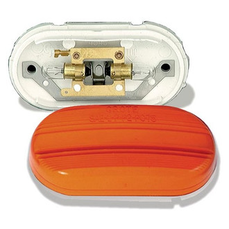Grote® - 4" No Splice Amber Oval Clearance Marker Light