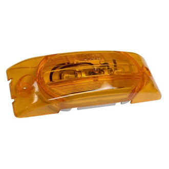 Grote® 45443 - Turtleback™ No Slice Yellow Screw Mount Clearance Marker Light