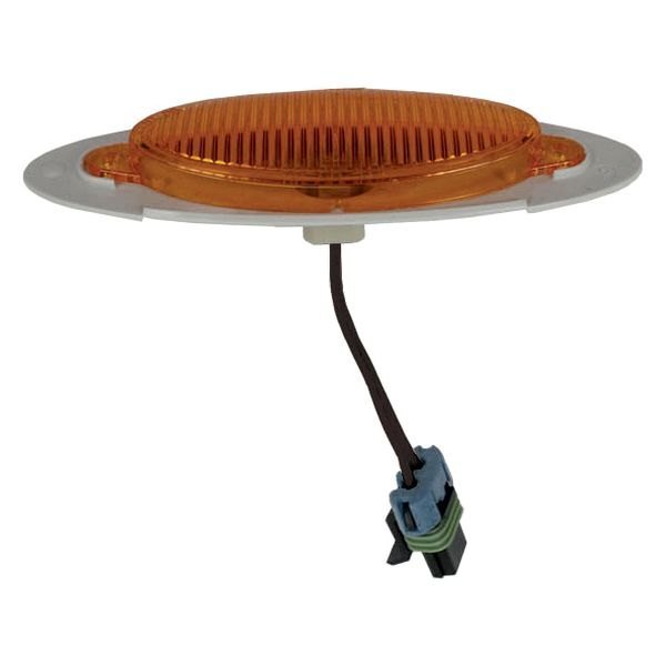 Grote® 45633 M1 Series Chrome Yellow Clearance Marker Light