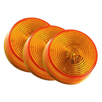 Grote® 45823-3 - 2" Yellow Clearance Marker Lights