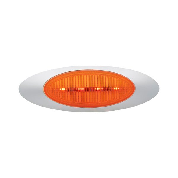Grote® - M4 Series 9"x3.25" Oval Amber LED Side Marker Light