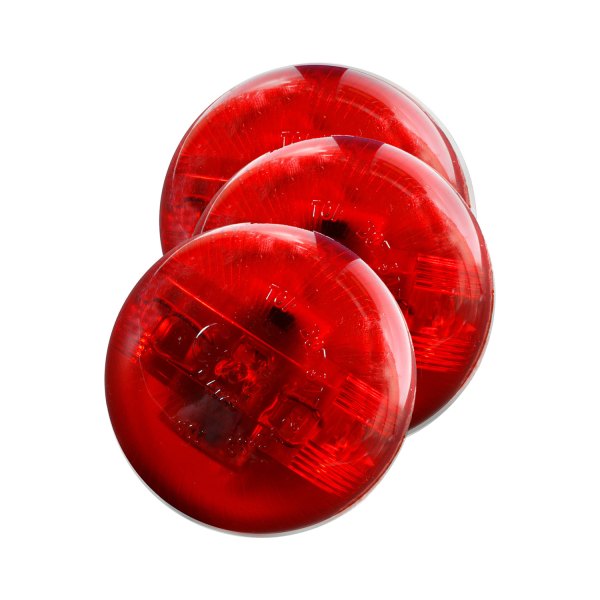 Grote® 472323 SuperNova™ 2.5" Round Red LED Side Marker Lights