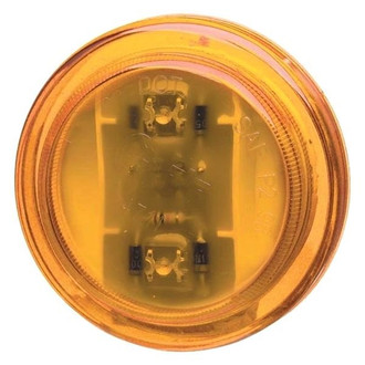 Grote® - SuperNova™ 2.5" Yellow Grommet/Bracket Mount LED Clearance Marker Light
