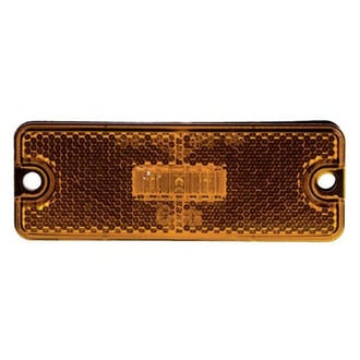 Grote® - Sealed Yellow Rectangular Screw Mount LED Clearance Marker Light