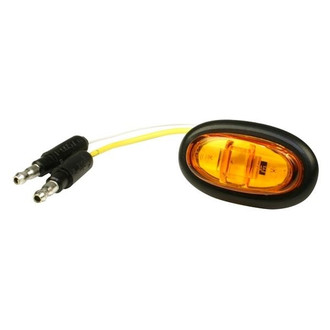 Grote® - MicroNova™ Yellow Grommet Mount LED Clearance Marker Light with Grommet