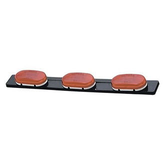 Grote® - Low-Profile Low-Profile Red Oval Clearance Marker Light Bar