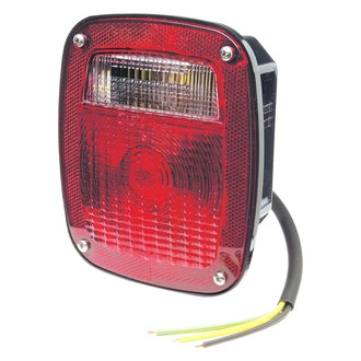 Grote® - Three-Stud Peterbilt™ Chevrolet™ Jeep™ GMC™ Stop/Tail/Turn Light with Pigtail