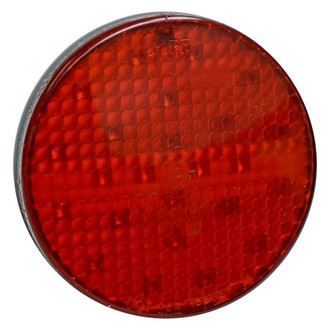 Grote® - SuperNova™ 4" Full-Pattern Red Grommet/Bracket Mount LED Combination Tail Light