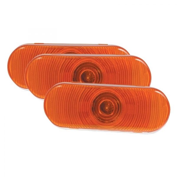 Grote® 528933 Torsion Mount III Amber Oval Turn Signal Lights