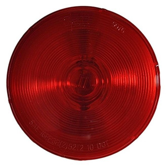 Grote® - Economy 4" Economy Red Round Grommet Mount Combination Tail Light