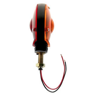 Grote® - 4" Double Face Red/Amber Round Pedestal Mount Combination Tail Light