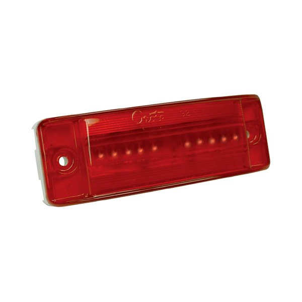 Grote® - SuperNova™ Turtleback II 6x2" Red Rectangular LED Tail Light