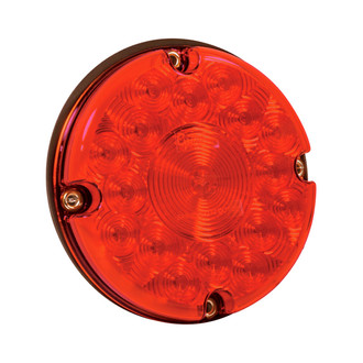 Grote® - 7" Round Red LED Tail Light