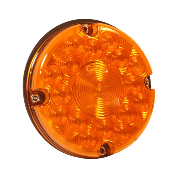 Grote® 55993 7" Round Amber LED Turn Signal Light