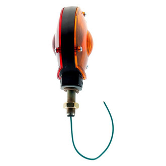 Grote® - 4" Double Face Red/Amber Round Pedestal Mount Combination Tail Light