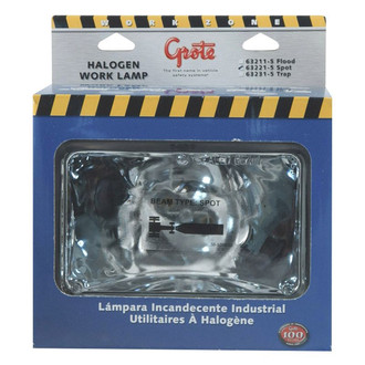 Grote® - 4"x6" 50W Rectangular Spot Beam Light Retail Pack