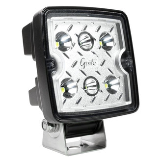 Grote® - Trilliant™ 4"x4" 17W Cube Black Powder Coated Housing LED Light
