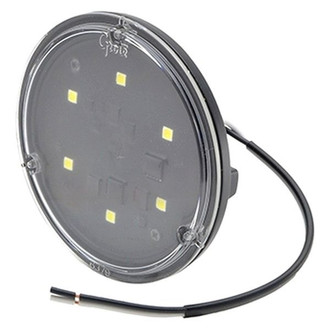 Grote® - Trilliant™ 36 4.4" 17W Round Black Powder Coated Housing Wide Flood Beam LED Light Standart Pack