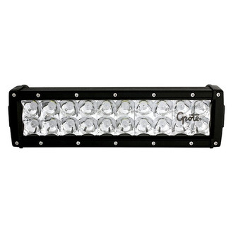 Grote® 64J11 - 10" 60W Dual Row Anodized Black Housing LED Light Bar