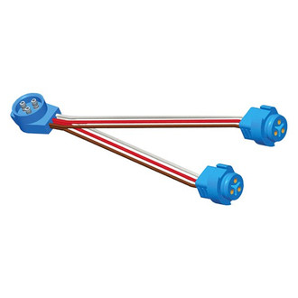 Grote® 66813 - Two Light 9" Y Adapter Pigtail