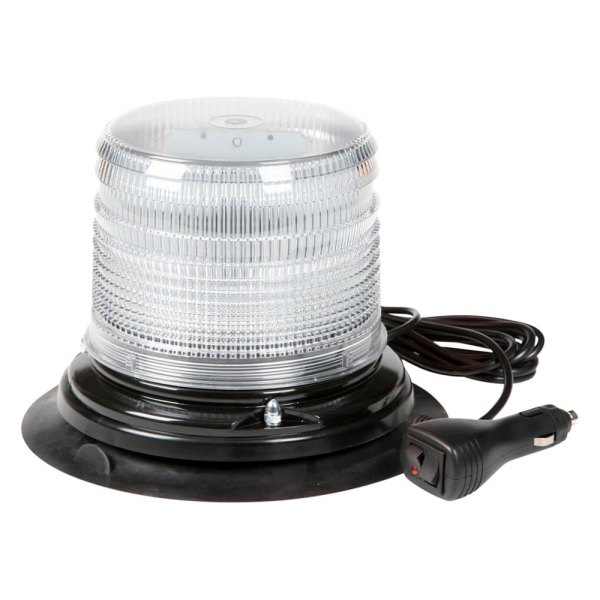 Grote® - 5.8" Magnet Mount Medium Profile Class I White LED Beacon Warning Light