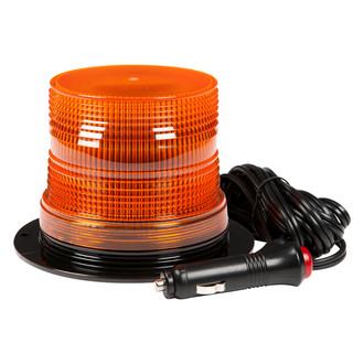Grote® - 6.7" Magnet Mount Medium Profile Class III Amber LED Beacon Warning Light