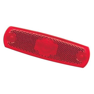 Grote® - Rectangular 5"x2" Red Crystal Side Marker Light Lens