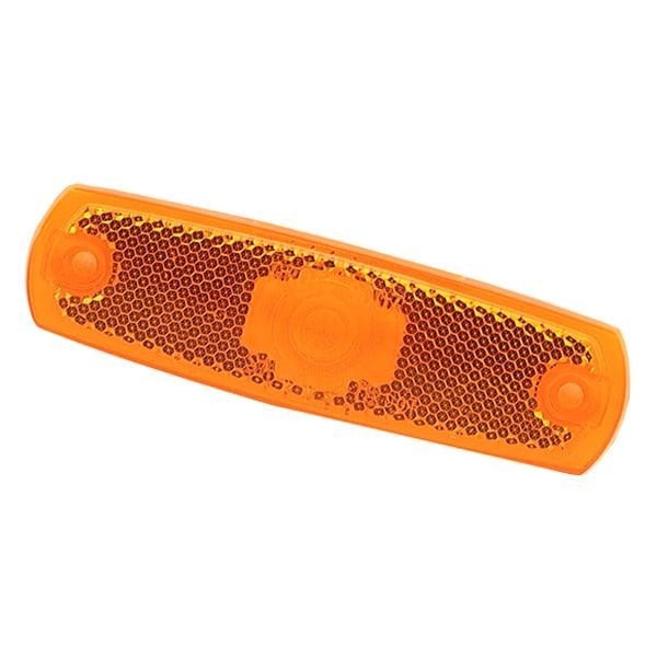 Grote® 90073 4.9" Reflectorized Amber Rectangular Lens for Clearance