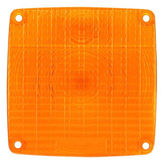 Grote® - Yellow Rectangular Lens for Stop/Turn/Tail Lights