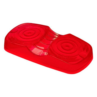 Grote® - 4"x2" Rectangular Red Crystal Side Marker Light Lens