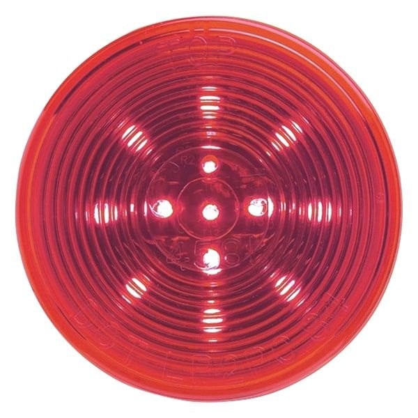 Grote® G1082 - Hi Count™ 2.5" Red Beehive Twist-On Mount LED Clearance