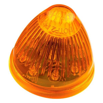 Grote® - Hi Count™ 2" Yellow Beehive Twist-On Mount LED Clearance Marker Light