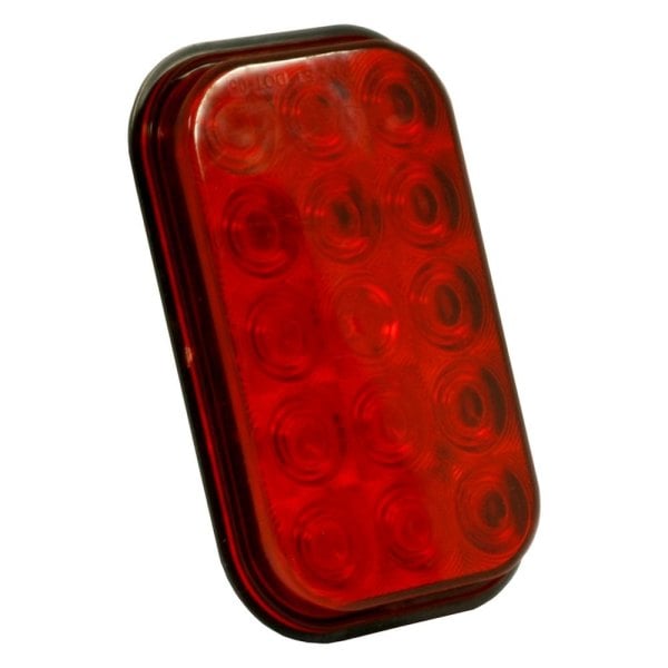 Grote® G4502 Hi Count™ Red Rectangular Grommet/Bracket Mount LED
