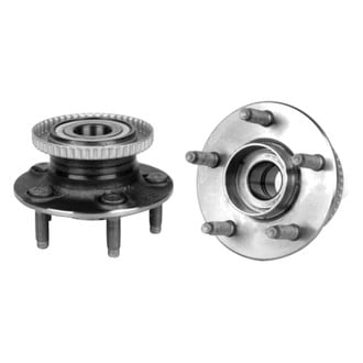 GSP North America® - Rear Driver or Passenger Side Wheel Bearing and Hub Assembly