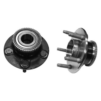 GSP North America® - Rear Driver or Passenger Side Wheel Bearing and Hub Assembly