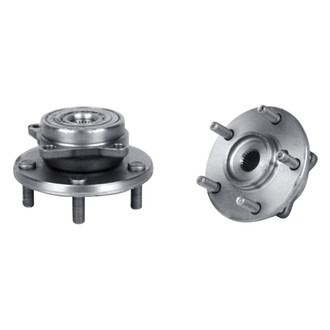 GSP North America® - Front Driver or Passenger Side Wheel Bearing and Hub Assembly