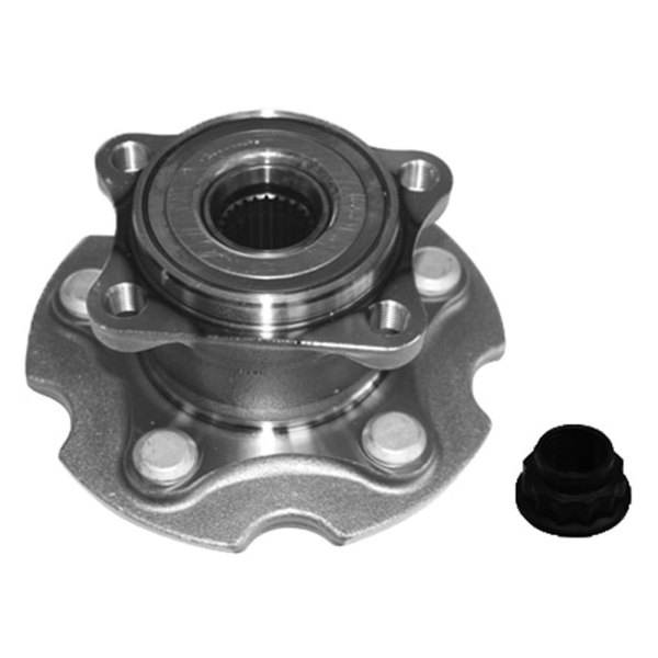 GSP North America® - Rear Driver Side Wheel Bearing and Hub Assembly