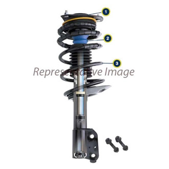 GSP North America® - Front Passenger Side Twin-Tube Non-Adjustable Strut Assembly