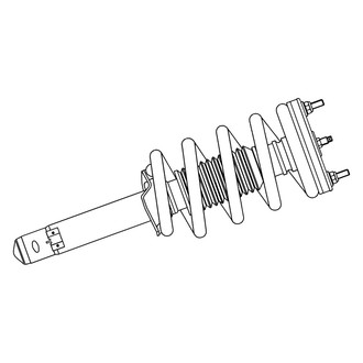 GSP North America® 883382 - Front Passenger Side Twin-Tube Non-Adjustable Strut Assembly