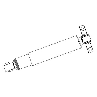 GSP North America® - Rear Driver or Passenger Side Shock Absorber
