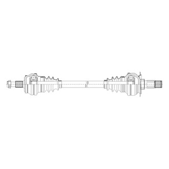 GSP North America® - Rear CV Axle Assembly