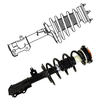 GSP North America® - Suspension Strut and Coil Spring Assemblies