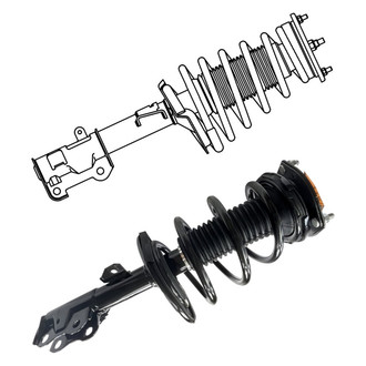 GSP North America® - Front Strut Assebmlies Set