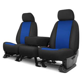 Precision Fit® - Endura 1st Row Blue & Black Custom Seat Covers